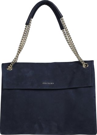 Orciani Nabucco Midi Suede Shoulder Bag