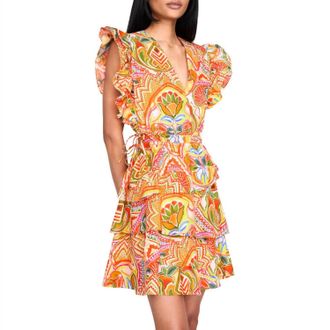 Marie Oliver Genette Dress In Tango