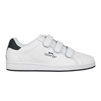 Slazenger Sportschoenen voor heren met 3-punts-sluiting (Wit, Marine)