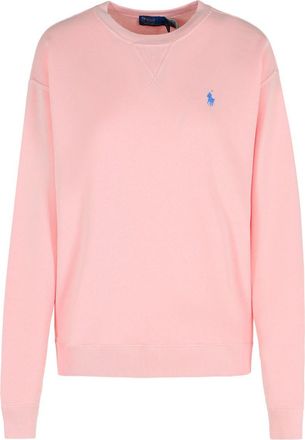 Polo Ralph Lauren Pink Cotton Blend Sweatshirt