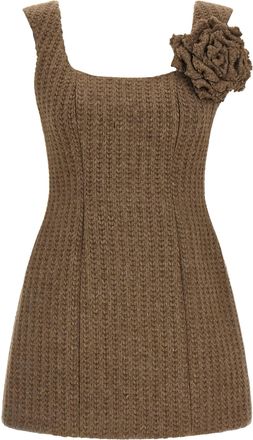 Giuseppe Di Morabito Marabou Short Womens Dress