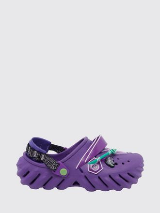 Crocs Heeled Sandal Woman color Violet