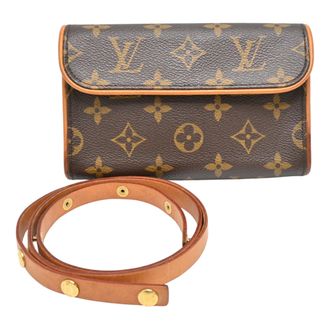 Louis Vuitton Brown Monogram Pochette Pouch (Pre-Owned)