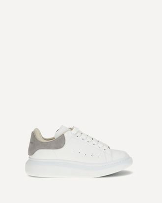 Alexander McQueen Oversized Sneakers with suede heel tab Male 40.5