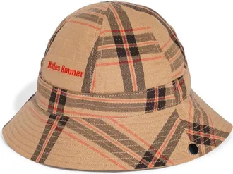 adidas IW1163_BEIGE Cotton Bucket Hat - Beige