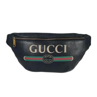 Gucci Pre-owned Vintage Fanny Pack - unisex - Gucci Vintage - Vintage Belt Bags - Black - ONE SIZE - Pre-owned