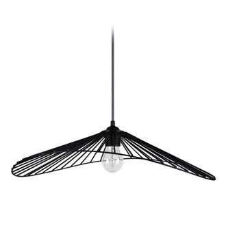 Tosel Suspensi&oacute;n fil metal Alt.70cm negro ;Pantalla: negro