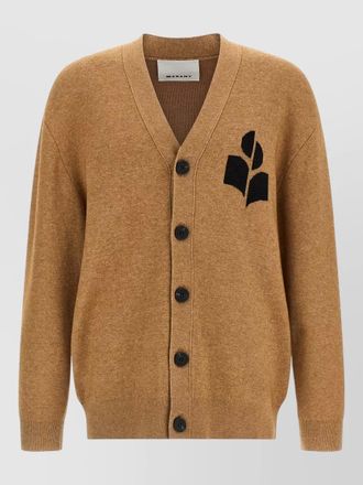 Isabel Marant curtis wool blend v neck cardigan