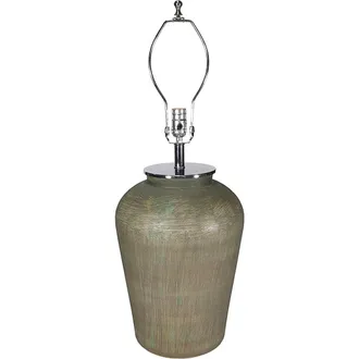 A & B Home Round Table Lamp in Rustic Silver Matte at Nordstrom Rack