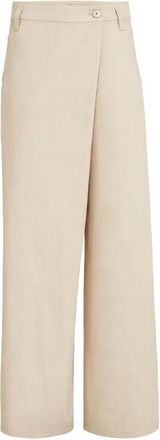 Brunello Cucinelli Wide Leg Asymetrica Pants