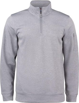 Clique Unisex Adult Basic Active Quarter Zip Sweatshirt (XXL) (Grey Melange)