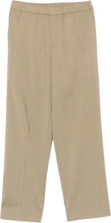 Costumein Cropped Broeken - Heren - Vrijetijds broeken - Beige - L - Wol - Broeken