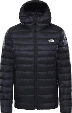 The North Face Resolve Down Hooded Jacket - Dames - Ski Jassen - Zwart - S - Polyester - Fitness