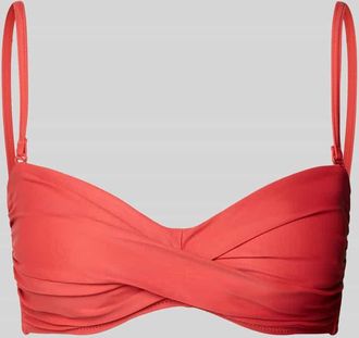 Barts Bikini-Oberteil mit Spaghettitr&auml;gern Modell Kelli in Rot, Gr&ouml;&szlig;e 42