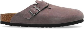 Birkenstock Boston Faded Purple, Suede Leather