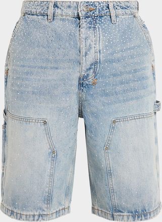 Ksubi Men & apos;s Maxx Operator Embellished Denim Shorts