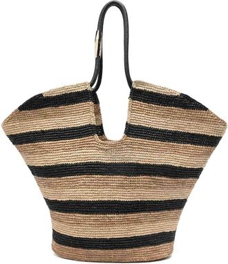 Zimmermann Goldentime Large Rafia Tote
