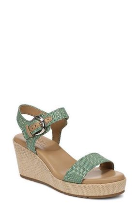Naturalizer Stella Platform Wedge Sandal in Green Multi at Nordstrom, Size 6.5