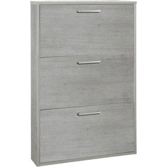 Composad Composad - Scarpiera 3 ribalte singole linea megara cm. 15 x 65 x h.105 - cemento