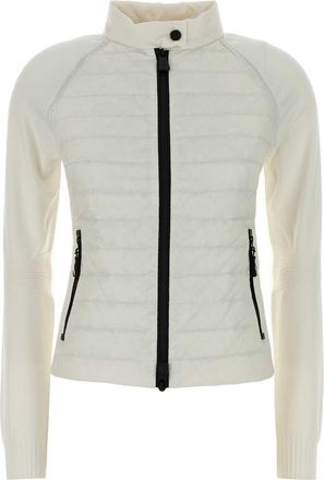 Moncler White Knit Cardigan
