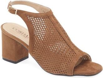 Cordani Illia Ankle Strap Sandal in Cuoio Suede at Nordstrom, Size 6.5Us