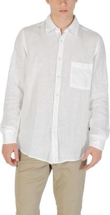 HUGO BOSS Linnen Overhemd Casual Met Knopen
