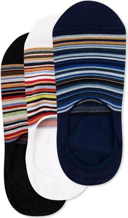 Paul Smith Socks, male, Multicolor, Size: ONE SIZE Signature Stripe Loafer Socks