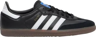 adidas Mens Originals Samba - Shoes Core Black/Cloud White/Gum Size 10.0