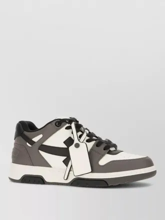 Off-white leather out of office sneakers