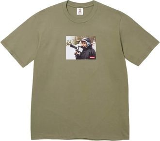 SUPREME x 40 Acres Spike SS25 - Green T-shirt - Groen