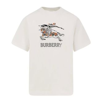 Burberry Hombre, Camisetas, Blanco, Talla: M