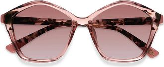 Etnia Barcelona Florida Polarized PKHV Womens Sunglasses Pink Size 55