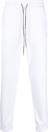 Vivienne Westwood Orb-embroidered cotton track pants - unisex - Cotton - M - White