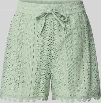 Only Relaxed Fit Shorts aus Baumwoll-Mix Modell HELENA in Mint, Gr&ouml;&szlig;e XS