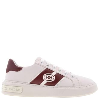 Bally Mikki Leather Low-Top Sneakers, Brand Size 35.5 ( US Size 5 )
