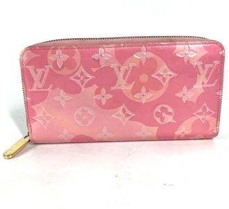 Louis Vuitton Pink Monogram Vernis Long Wallet (Bi-Fold) (Pre-Owned)