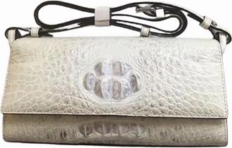 Generic tote handbag for women Genuine Crocodile Skin Lady Small Flap Purse Authentic Alligator Leather Womens Sling Shoulder Bag Female Cross Body Bag