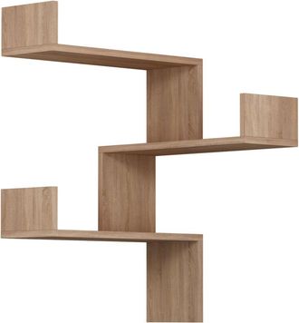 Calicosy Calicosy - Estanter&iacute;a De Esquina De Pared Con 3 Estantes H90 Cm - Luska