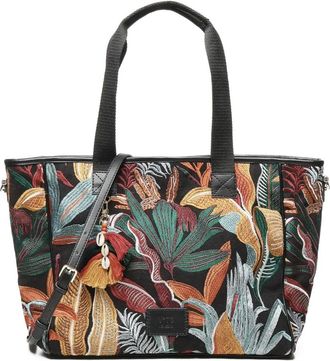 V° 73 Borsa tote Clarissa con ricamo - Nero