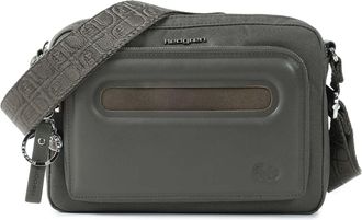 Hedgren cross body bag Hfika Fika Espresso Crossover + RFID Black Ink green-grey
