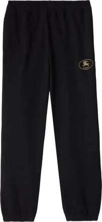 Burberry Pantaloni sportivi Knight Stamp - Nero