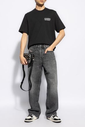 Amiri Printed T-shirt, Mens, Black