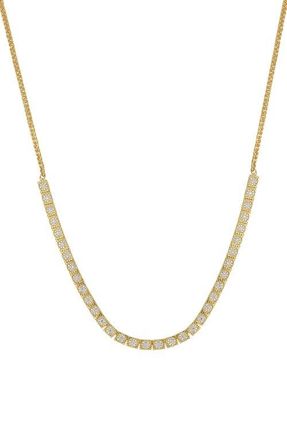 Bony Levy Cleo Diamond Tennis Necklace in 18K Yellow Gold at Nordstrom