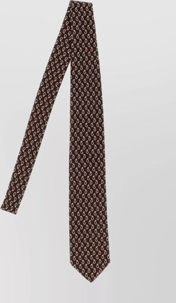 Brioni slim paisley jacquard tie standard length