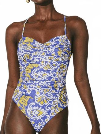 Cleobella Natasha One Piece Swimsuit In Azores Print