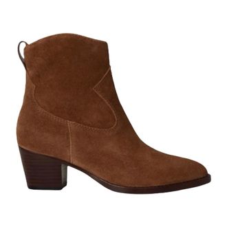 Ralph Lauren Harpher Suede Bootie - - Shoes - Donna - Marrone - 40 EU