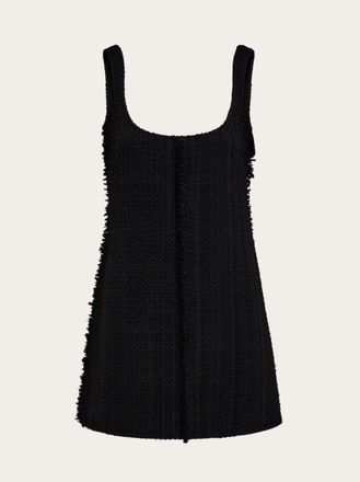Ferragamo Women Georgette mini dress Black