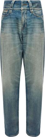 Maison Margiela Jeans con effetto schiarito - Blu