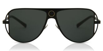 Versace VE2212 100987 Mens Sunglasses Black Size 57