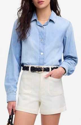 Madewell The Denim Emmett Shorts in Tile White at Nordstrom Rack, Size 32